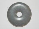 Donut Hématite 40mm. La pièce