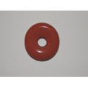 Donut Jaspe rouge 20mm. La pièce