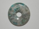 Donut Chrysocolle 30mm. Pièce unique