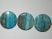 Perle Jaspe Azur pastille 20mm. La perle