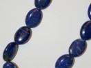 Perle Lapis Lazuli ovale 14mm. La perle