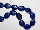 Perle Lapis Lazuli ovale 18mm. La perle