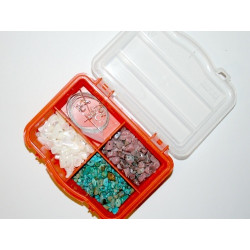 Coffret cadeau n°2 : Rhodonite, Turquoise et Nacre