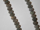 Perle Labradorite bouton facetté 6mm. La perle
