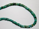 Perle Turquoise bouton 5mm. La perle
