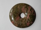 Donut Unakite 40mm. Pièce unique