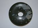 Donut Obsidienne 40mm. Pièce unique