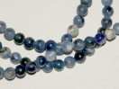 Perle Sodalite ronde. La perle