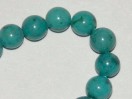 Perle Turquoise ronde. La perle