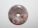 Donut Rhodonite 30mm. Pièce unique
