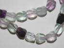 Perle Fluorite torsade. La perle