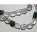 Perle Fluorite torsade. La perle