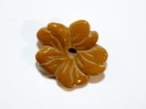 Perle Mokaïte fleur  20mm. Pièce unique