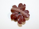 Perle Mokaïte fleur  20mm. Pièce unique