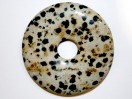 Donut Jaspe Léopard 50mm. Pièce unique