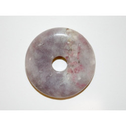 Donut Rhodonite 40mm. Pièce unique