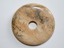 Donut Jaspe paysage 40mm. Pièce unique