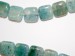 Perle Apatite carrée 12mm. La perle
