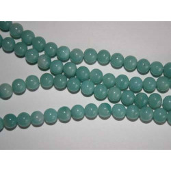 Perle Amazonite ronde. La perle