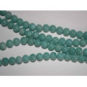 Perle Amazonite ronde. La perle