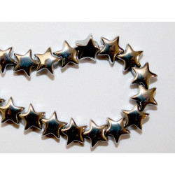 Perle Hématite étoile 6mm. La perle