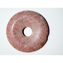 Donut Rhodonite 45mm. Pièce unique