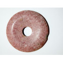 Donut Rhodonite 45mm. Pièce unique