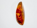 Perle pendentif Ambre taillé 26mm. Pièce unique