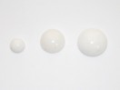 Cabochon Jade blanc rond. La pièce