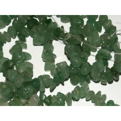 Perles Aventurine rocailles chips 