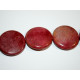 Perle Rhodochrosite pastille 30mm