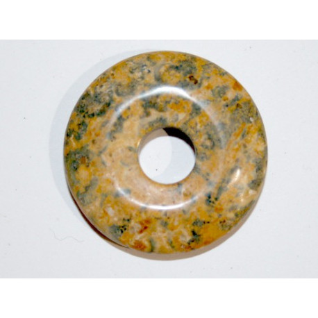 Donut Jaspe 30mm. Pièce unique