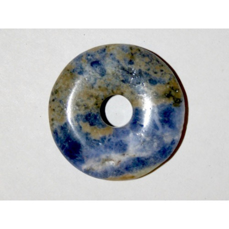 Donut Sodalite 30mm. Pièce unique