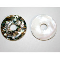 Donut Nacre bi-faces 40mm. La pièce