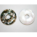 Donut Nacre bi-faces 40mm. La pièce