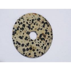 Donut Jaspe Dalmatien 50mm. Pièce unique