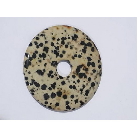 Donut Jaspe Dalmatien 50mm. Pièce unique