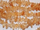 Perles Citrine rocailles chips 