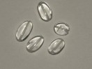 Perle Cristal de Roche olive. La perle