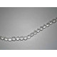 Perle Cristal de roche ronde facettée 6mm. La perle
