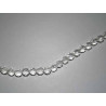 Perle Cristal de roche ronde facettée 6mm. La perle