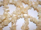 Perles Nacre rocailles chips