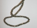 Perle Pyrite facettée 3mm. La perle