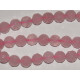 Perle Quartz Rose facettée 8mm. La perle