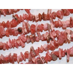 Perles Rhodocrosite rocailles chips