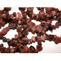 Perles Rhodonite rocailles chips