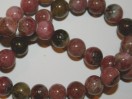 Perle Tourmaline ronde. La perle