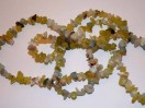Perles Mélange jaune rocailles chips