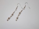 Boucles d'Oreilles Pierre de Lune. Pièce unique