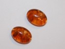 Cabochon Ambre ovale 14mm. La pièce 